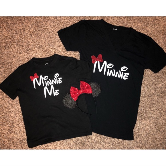 minnie and minnie me shirts